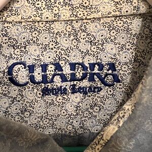 Cuadra Blue Embroidered Shirt